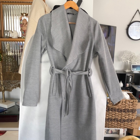 Boohoo Jackets & Blazers - Super soft long light weight flannel coat.